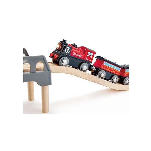 Elektriskt trälok - HAPE - Med pannlampa och riktningsväxling