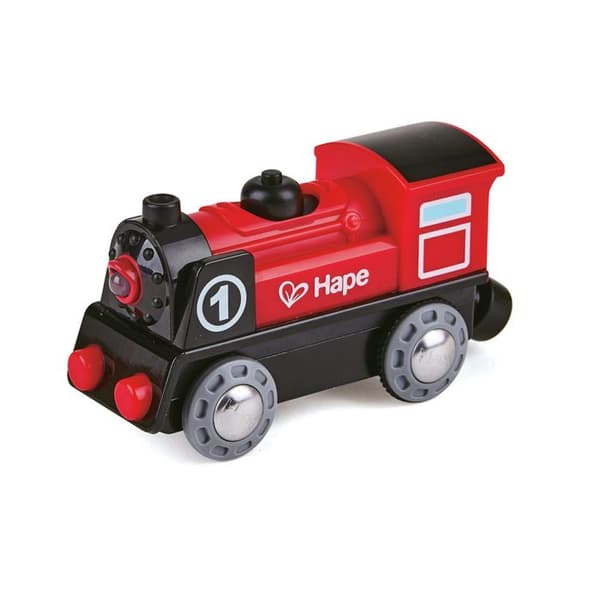 Elektriskt trälok - HAPE - Med pannlampa och riktningsväxling