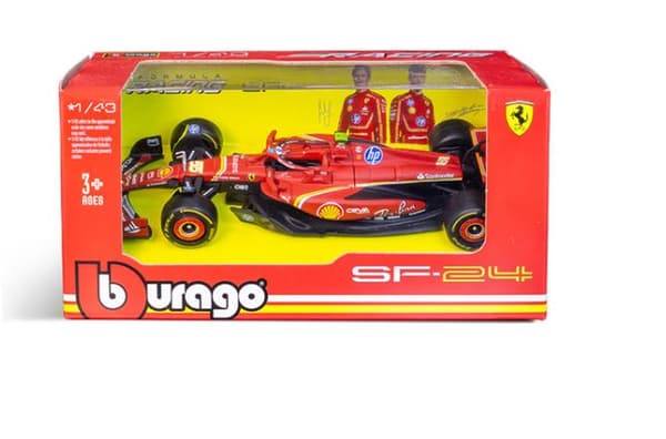 Formel 1 Bil Ferrari 2024 Carlos Sainz 1:43 Bburago