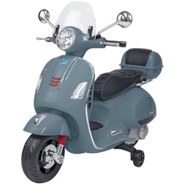 Leksak - GLOBO - VESPA GTS SUPER SPORT - Färg Grå - Ålder 3 år - Utomhusbruk