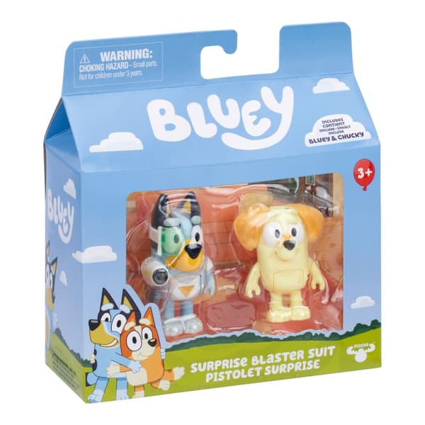 Bluey Figurset - Surprise Blaster Suit