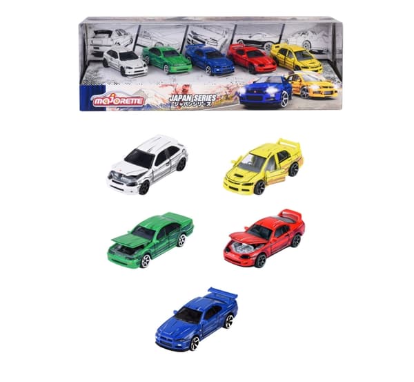 Majorette Japan Series Gavepakke med 5 deler (212051031)