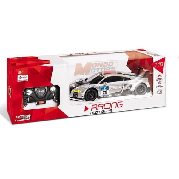 Audi R8 LMS MONDO Radiostyrd bil - Skala 1:18 - Pojke - Från 3 år