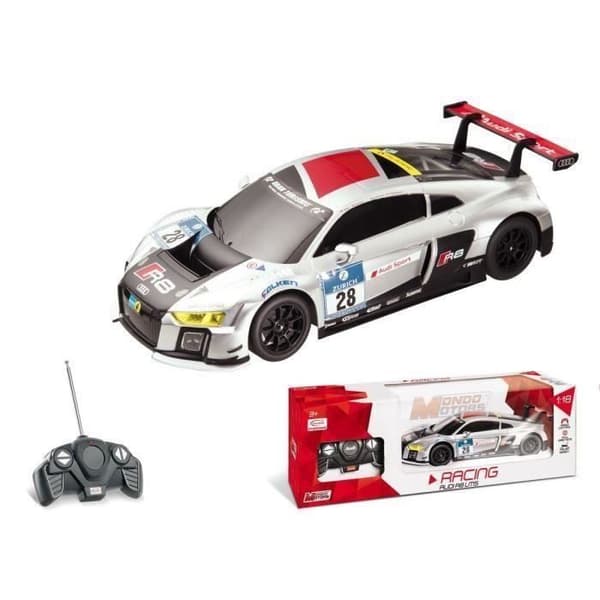 Audi R8 LMS MONDO Radiostyrd bil - Skala 1:18 - Pojke - Från 3 år