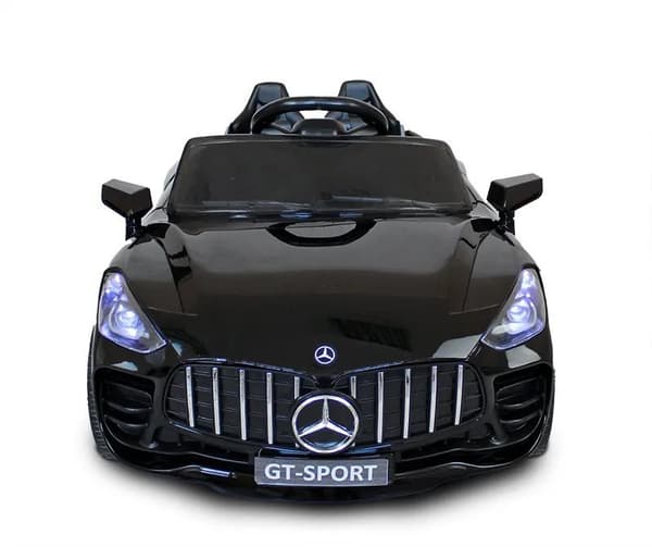 Bil Cabriolet GT-SPORT med batteri + fjärrkontroll, för barn, svartlackerad