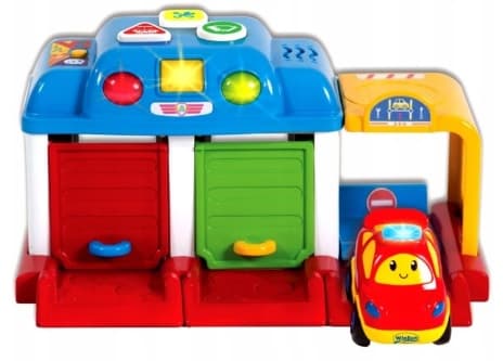 Garage for Kids Lights Sounds taler polsk