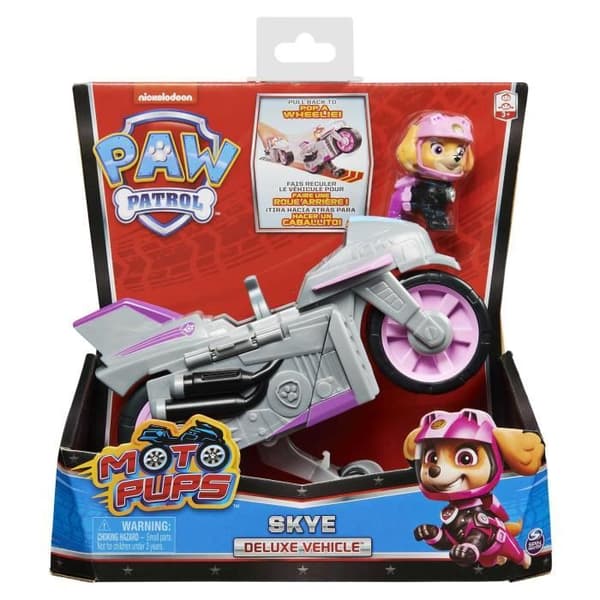 PAW PATROL-6059253 PAW PATROL, DELUXE FORDONSVALPAR, MOTORCYKEL