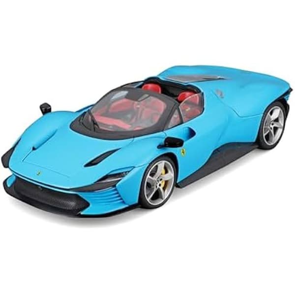 Modell - BBURAGO - FERRARI SIGNATURE - Daytona SP3 - Blå - Ultrar realistiska detaljer
