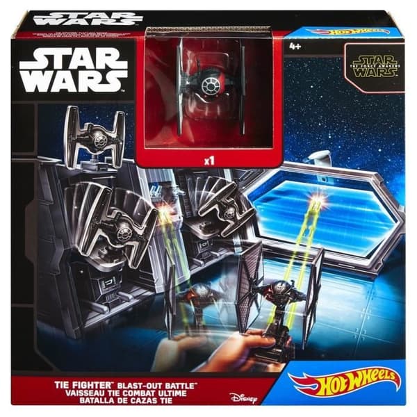 Hot Wheels Star Wars TIE Fighter Blast-Out Battle Lekesett