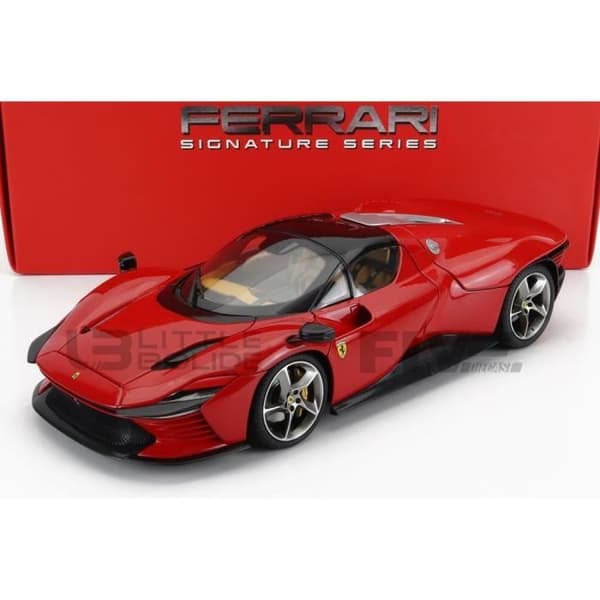 Samlarbil i miniatyr - BBURAGO - FERRARI Daytona SP3 Spider - 1/18 - Rosso Corsa 322 - 2022