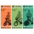 Miniatyrbild 4 av 4: BICICLETA 14'' BATMAN