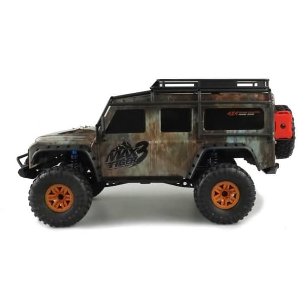 Bandvagn - AMEWI - DIRT CLIMBING MAX TIGER 3 - 4WD - Skala 1:10 - LED