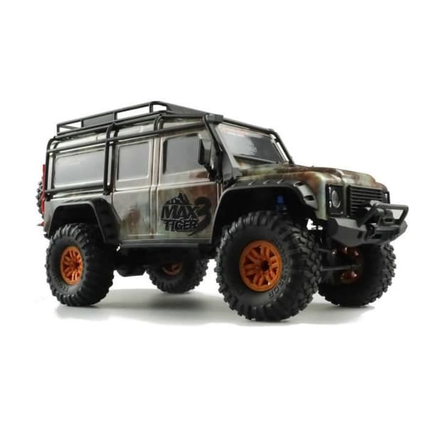 Bandvagn - AMEWI - DIRT CLIMBING MAX TIGER 3 - 4WD - Skala 1:10 - LED
