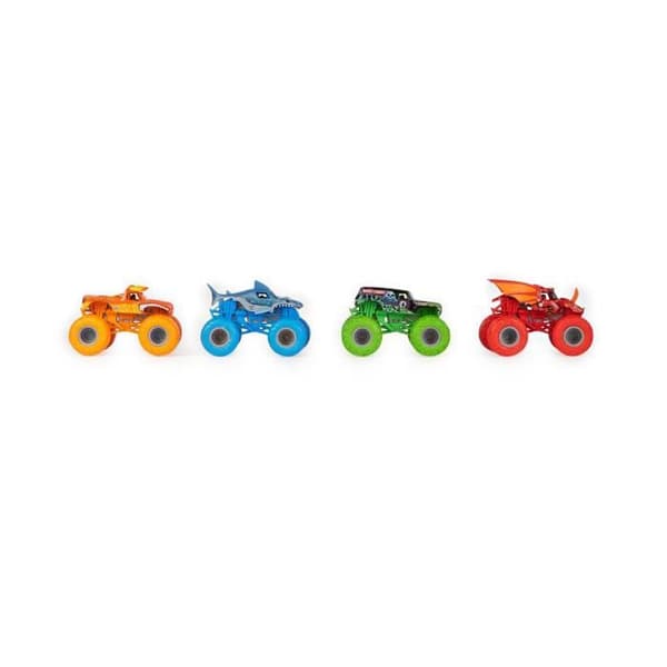 4-PACK DÖCASTFORDON 1:64 Monster Jam