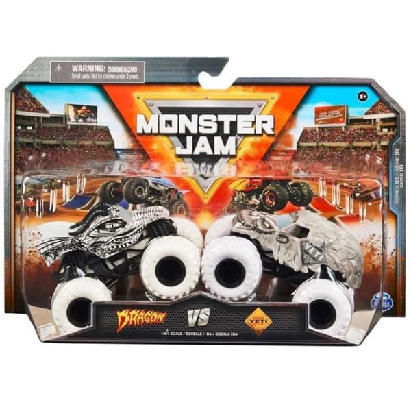 Die-cast fordon - Spin Master - Monster Jam - 1:64 - 2-pack - Blandet - 3 år och uppåt