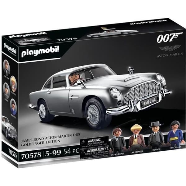 PLAYMOBIL 70578 James Bond Aston Martin DB5, Goldfinger, Klassiska bilar, Vuxen, Samlarbil