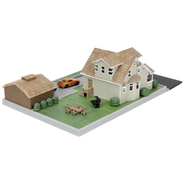 JADA TOYS F&F Nano Doms House Display Diorama 1:24 modellbil