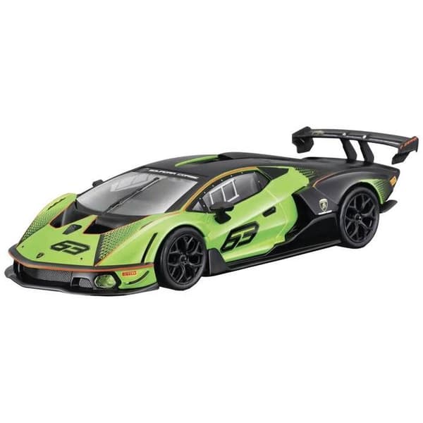 Skalmodeller - Lamborghini Essenza SCV12 Grön 1/24 Burago