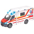 Miniatyrbild 2 av 4: Billeksak - MAJORETTE - Mercedes-Benz Sprinter ambulans - Ljud och ljuseffekter - Vit