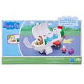 Miniatyrbild 6 av 6: Peppa Pig’s plane – Peppa’s Adventures – med 1 Miss Rabbit statyett
