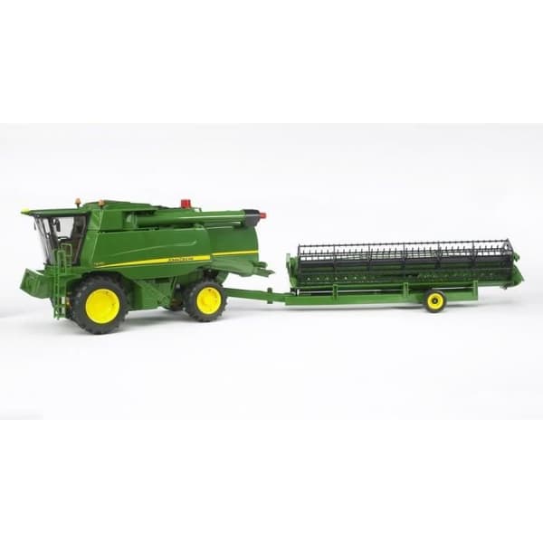John Deere T670i BRUDER skördare - Skala 1:16 - 60 cm - Med vagn och spannmålspåse ingår