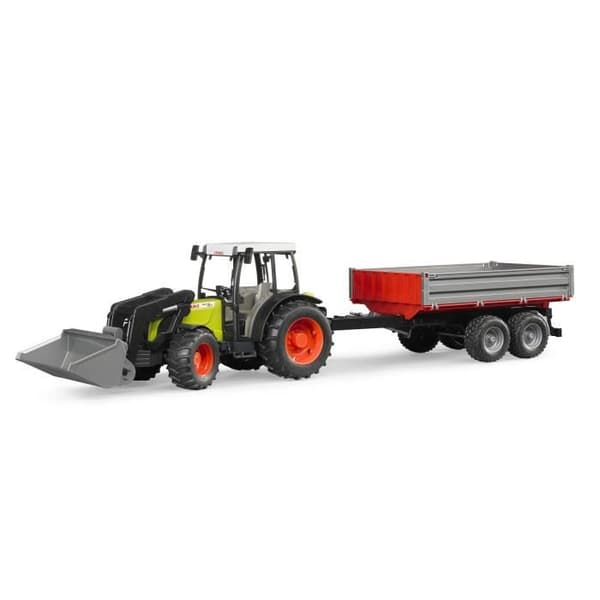 BRUDER Claas Nectis 267F traktor med tippvagn - 65,5 cm