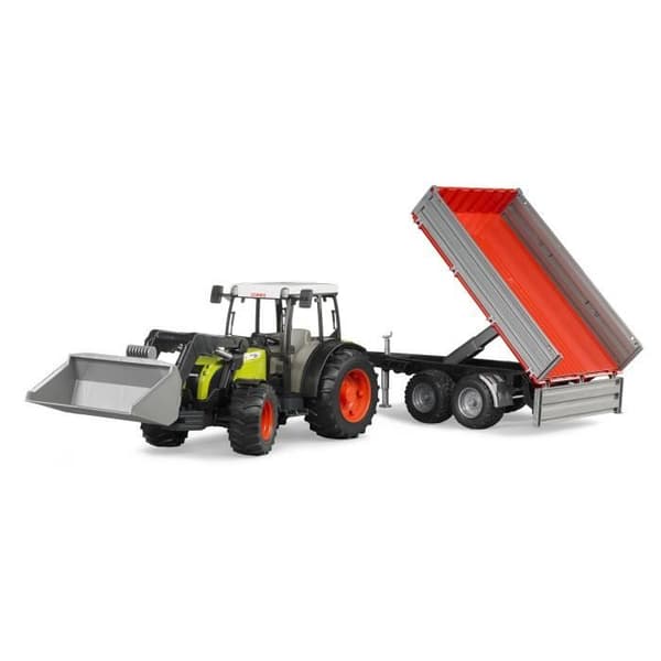 BRUDER Claas Nectis 267F traktor med tippvagn - 65,5 cm