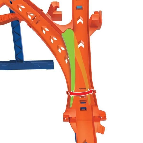 Hot Wheels®-Grand Huit Stunt-Set 2 spår, 1 Hot Wheels HMB15 bil