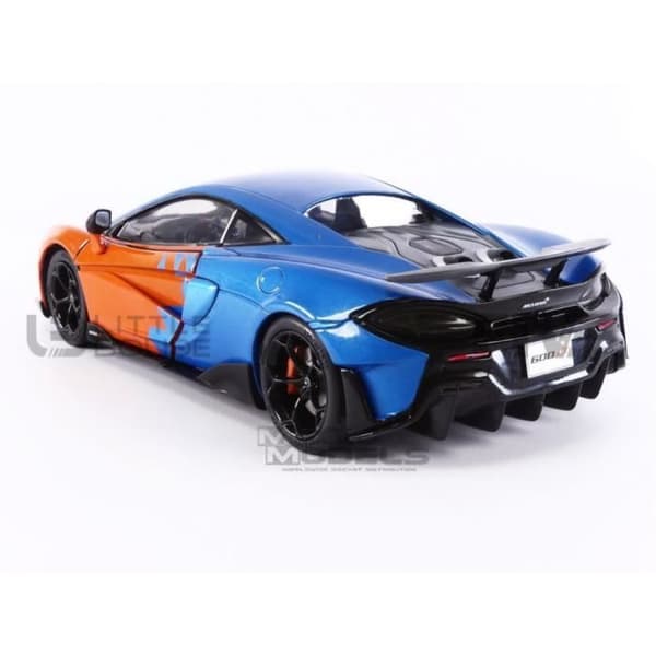 Samlarbil i miniatyr - SOLIDO - MCLAREN 600LT F1 Team Tribute - Blå / Orange - 18/1 - 2019