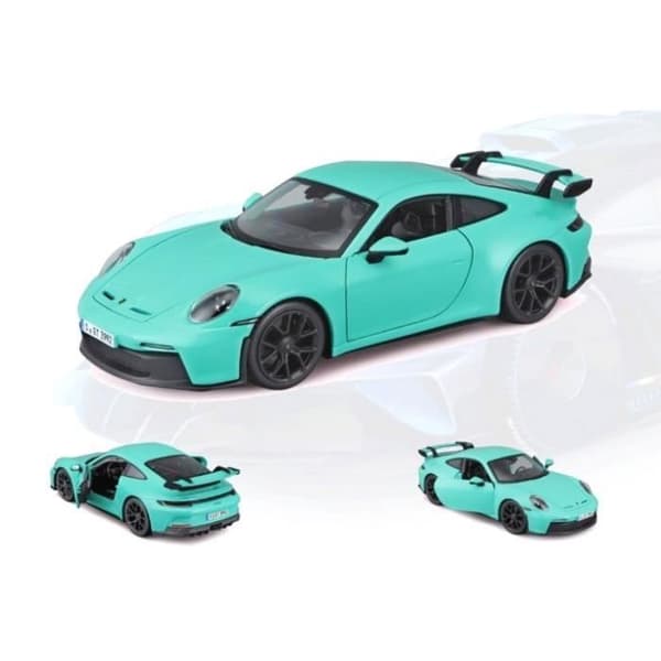Monterade miniatyrer - Porsche 911 GT3 Mintgrön 2021 1/24 Burago