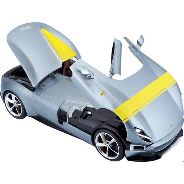 Miniatyrfordon - BBURAGO - Ferrari Monza SP-1 - Grå - För barn från 3 år och uppåt