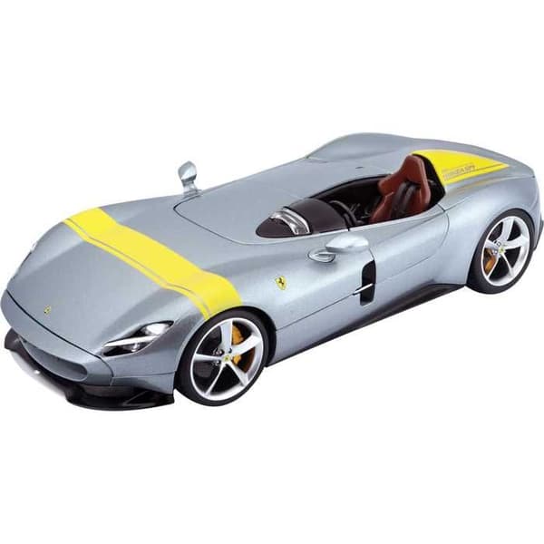Miniatyrfordon - BBURAGO - Ferrari Monza SP-1 - Grå - För barn från 3 år och uppåt