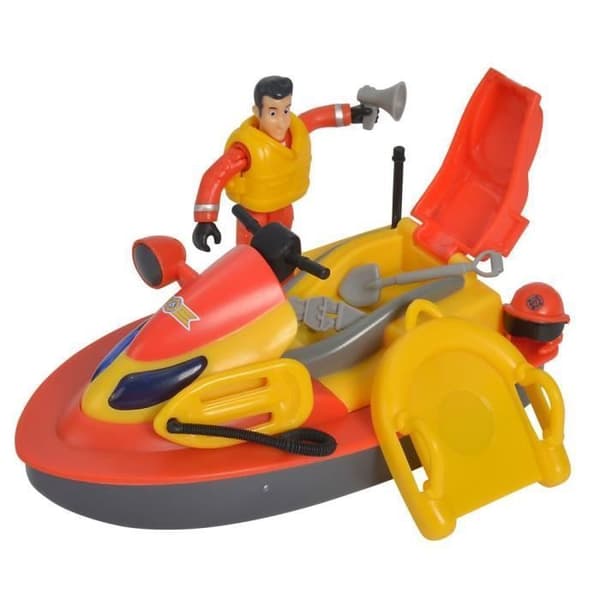 Jet Ski Juno - Brandman Sam - Med Elvis-karaktär - För barn från 3 år