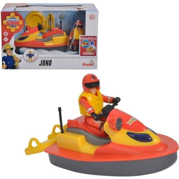Jet Ski Juno - Brandman Sam - Med Elvis-karaktär - För barn från 3 år