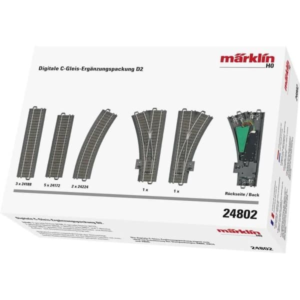 Järnväg - Märklin - 24802 - Digital D2 - Inredning - Blandet