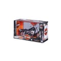 Miniatyrbild 3 av 4: Miniatyrmotorcykel - Maisto - Harley-Davidson FXDBI Dyna Street Bob 2006 - Skala 1:12 - Färg BLÅ - För vuxna