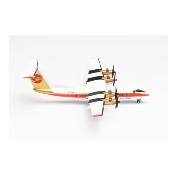 Monterade modeller - Continental Express De Havilland Kanada DHC-7 1/200 Herpa