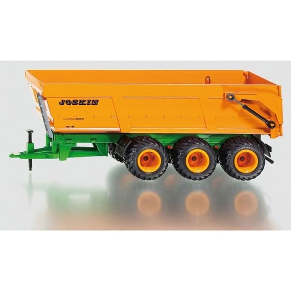 Joskin 3 Axle Monocoque Tipper - SIKU - Metallleksak i skala 1/32 för pojkar från 3 år och uppåt
