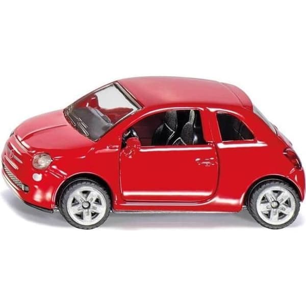 Miniatyrfordon - Fiat - 500 - Interiör - Unisex - Sportfälgar med gummerade däck