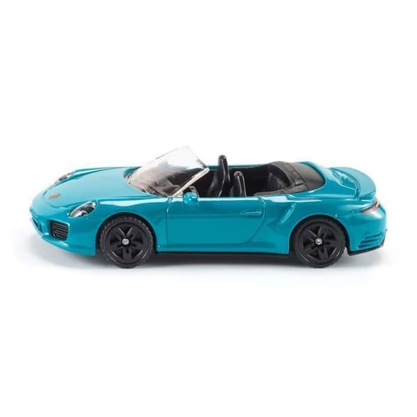Siku 1523, Förmonterad, Sportbilsmodell, Porsche 911 Turbo S, Svart, Blå