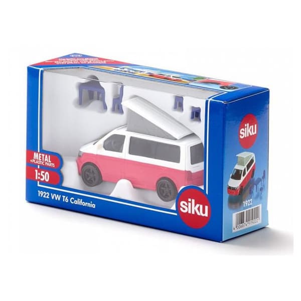 VWT6 Kalifornien fordon med avtagbart tak - skala 1:50 - SIKU