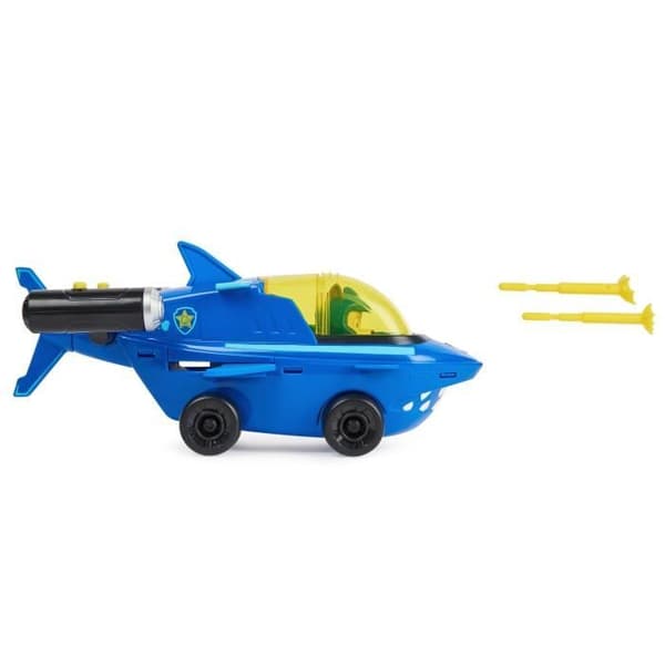 Fordon + Figur Chase Aqua Pups Paw Patrol - Paw Patrol - Från 3 år