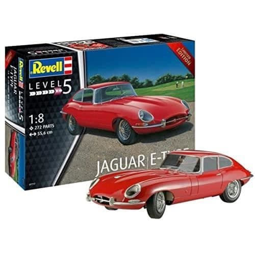 Modellsats - REVELL - JAGUAR E-TYPE 1-8 - Interiör - Begränsad upplaga