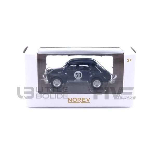 Samlarbil - NOREV 1/64 - RENAULT 4 CV Racing - 1951 - Blå