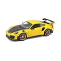 Miniatyrbild 2 av 3: Miniatyrbil - MAISTO - PORSCHE 911 GT2 RS - Gul - För barn från 3 år och uppåt