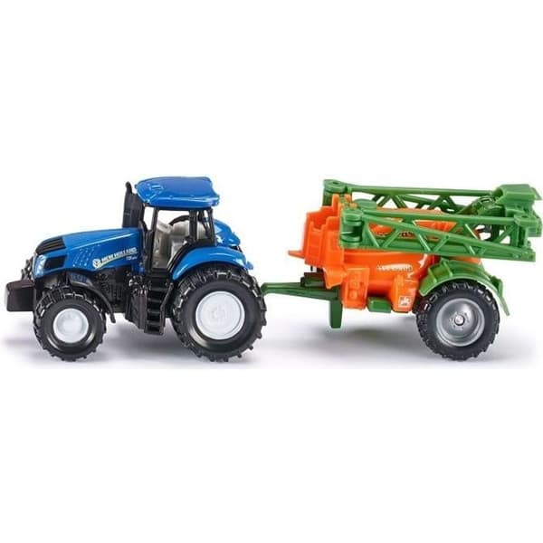 New Holland traktor med spridare 1/64:a - SIKU