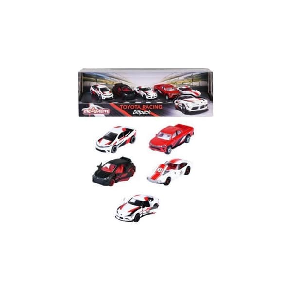 Bil - MAJORETTE - Toyota Racing - Vit - 3 år - Inuti
