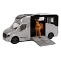 Miniatyrbild 1 av 4: Van Manen - 510211 - Anemone Die Cast Transporter i rosa (med ljus - ljud, 1 häst, inklusive batteri)