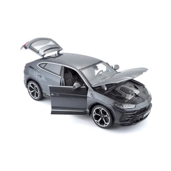 Metallbil - BBURAGO - Lamborghini Urus - Grå - Skala 1/18