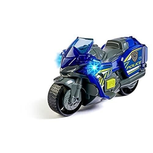 Leksak - DICKIE LEKSAK - POLISMOTORCYKEL - 15 cm - Ljus och ljud